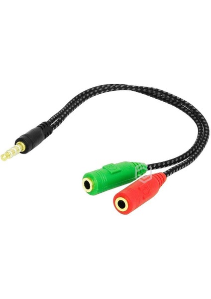 FA-6632AC 2*3,5mm Stereo D= 4pin 3,5mm