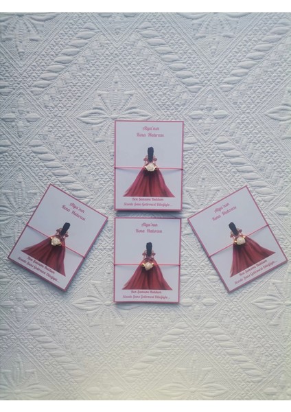 24 Adet Kişiye Özel Gül Inci Model Düğün Nikah Nişan Söz Kına Hatırası Dağıtmalık Hediyelik Bileklik indirimleri