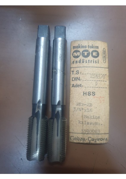 El Kılavuzu Unf 3/4*16 (2 Li)