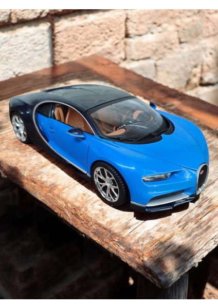 Koleksiyonluk Bugatti Chiron 1:18 Ölçek Dıe Cast Orijinal Metal Model Araba modelleri