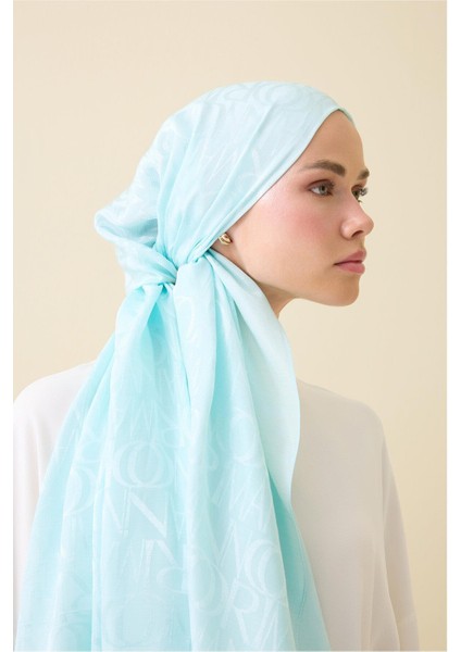 Imza Monogram Bordo Shiny Jakar Şal 70X200 fırsatları