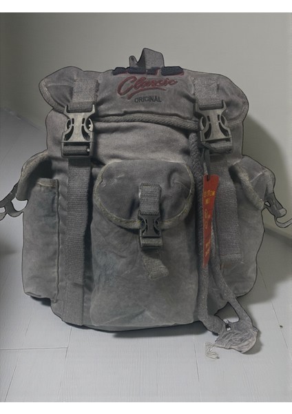Kaliteli Tek Gözlü Vintage Disayn Unisex Sırt Günlük Okul Gezi Kamp Trekking Çantası Kc Ahtapot Bag