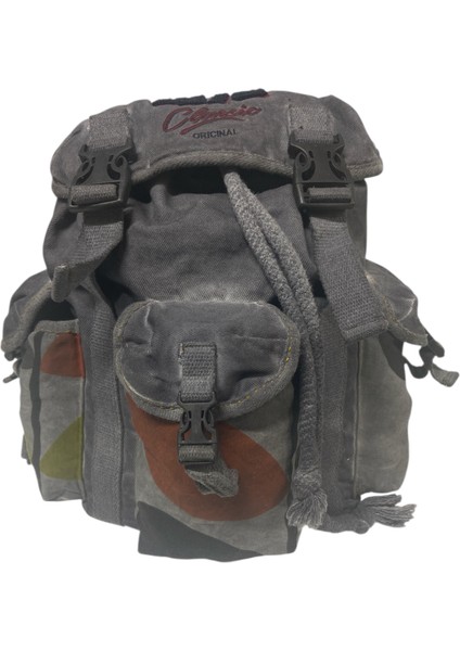 Kaliteli Tek Gözlü Vintage Disayn Unisex Sırt Günlük Okul Gezi Kamp Trekking Çantası Kc Ahtapot Bag fiyatları