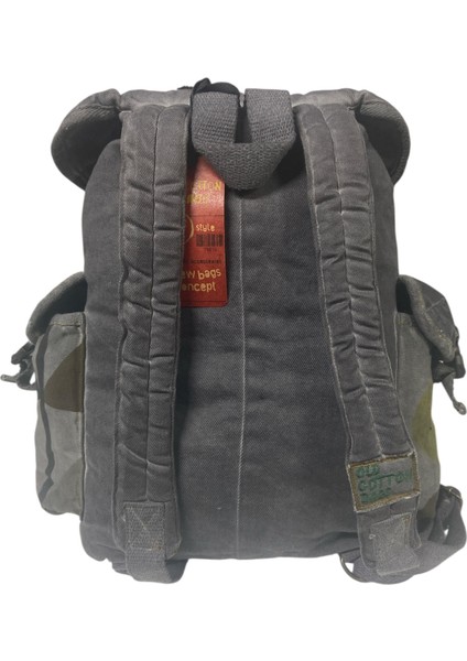 Kaliteli Tek Gözlü Vintage Disayn Unisex Sırt Günlük Okul Gezi Kamp Trekking Çantası Kc Ahtapot Bag