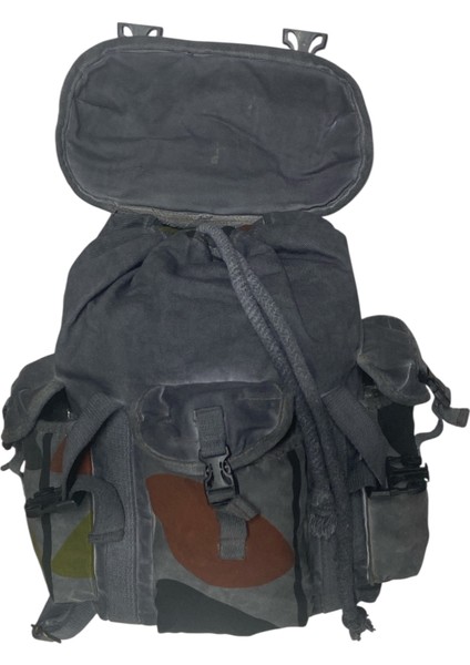 Kaliteli Tek Gözlü Vintage Disayn Unisex Sırt Günlük Okul Gezi Kamp Trekking Çantası Kc Ahtapot Bag