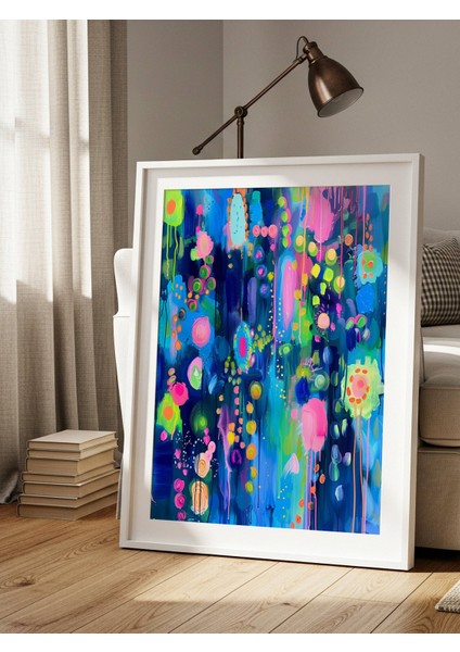 Neon Rüya Dijital Baskı Poster (Çerçevesiz) fırsatları