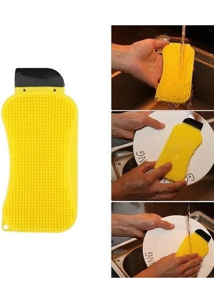 Buffer® Çok Fonksiyonlu Deterjan Hazneli Pratik Bulaşık Yıkama Fırçası fiyatları