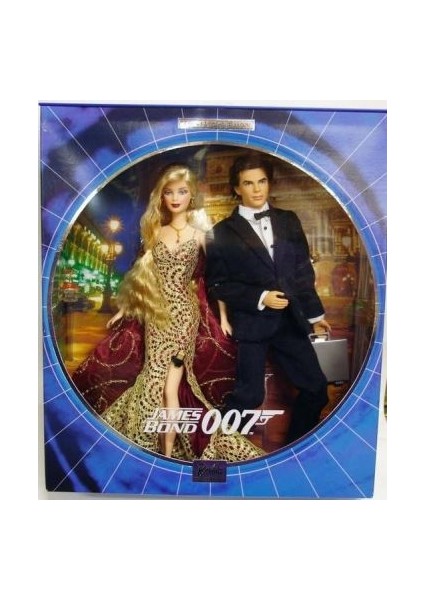 James Bond 007 Ken And Barbie Giftset B0150 2002