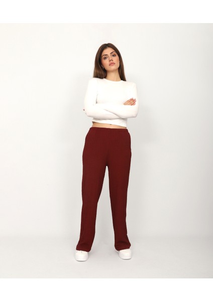 Kadın Kanvas Pantolon