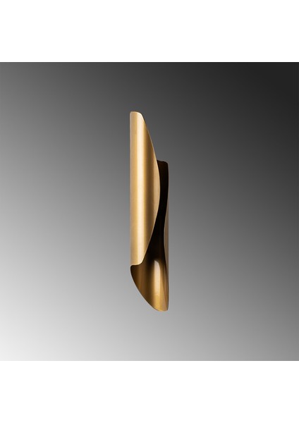 Flare Modern Çift Yönlü Metal Aplik Parlak Gold, Rustik Dekoratif Duvar Lambası FLARE-15356 fırsatları