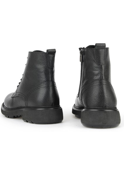 , Erkek Hakiki Deri Bot 1531007Z8263 Siyah modelleri