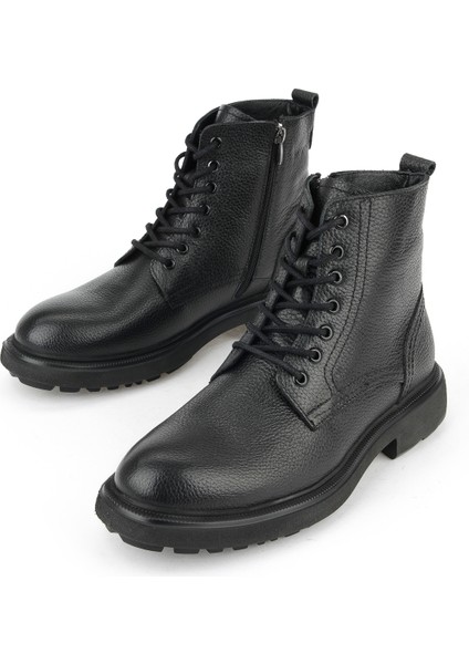 , Erkek Hakiki Deri Bot 1531007Z8263 Siyah indirimleri