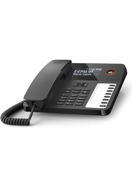 Desk 600 Kablolu Telefon Siyah