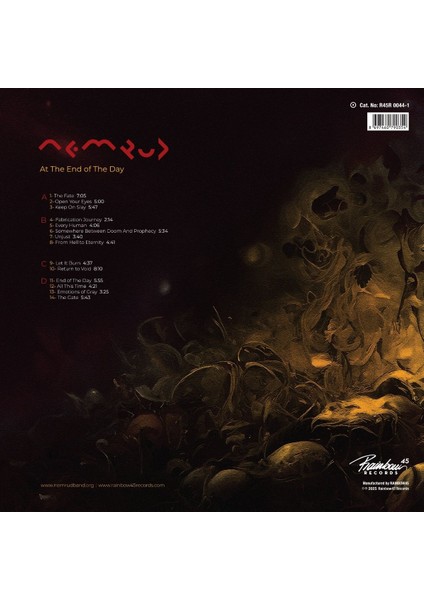 Nemrud At The End Of The Day Plak fiyatları