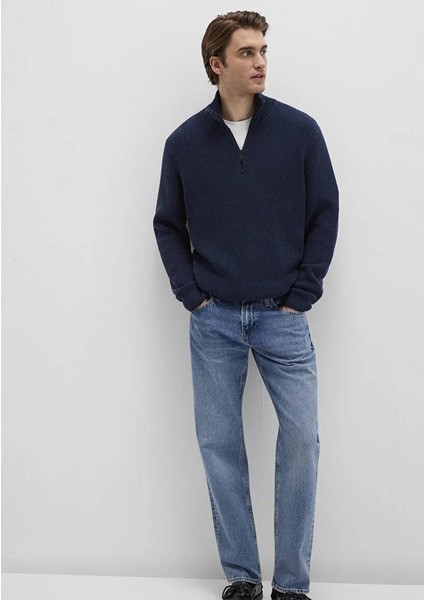 Yarım Fermuarlı Erkek Kazak M0710268-82318 fiyatları