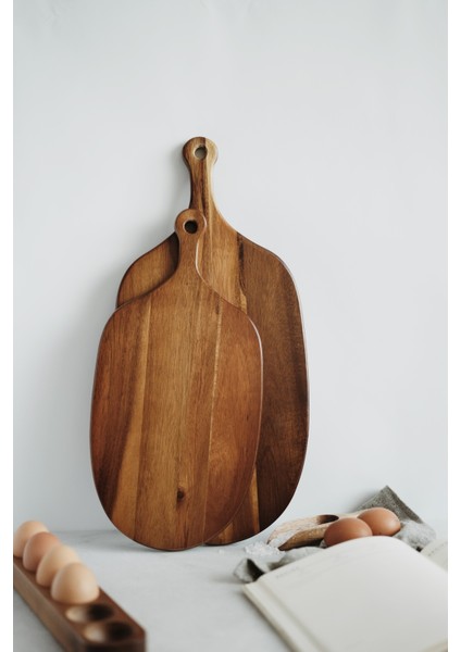 Akasya 2'li Kesme Tahtası