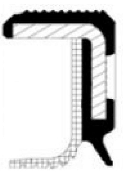 Mtxdpn 20037032B Krank Keçesi Flanşli Arteon-Beetle-Caddy Alltrack-Crafter-Cc-Golf 6-7-Golf Alltrack-Pass