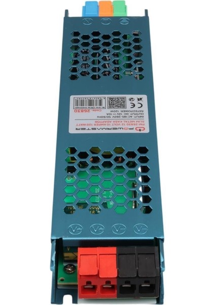 PM-26830 12 Volt 10 Amper 120 Watt Slim Metal Kasa Adaptör 208X50X23MM modelleri