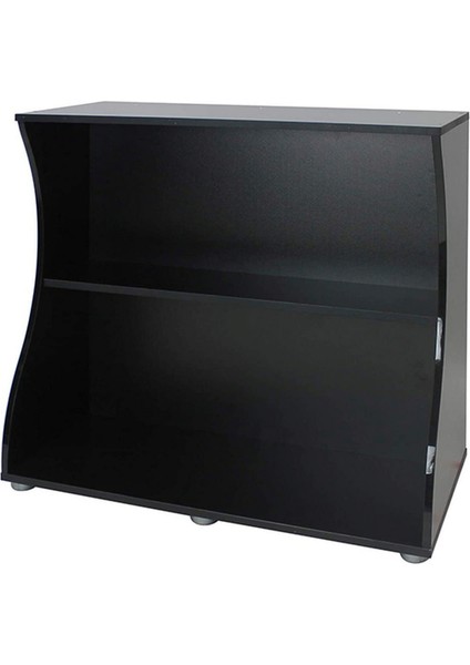Techmrt Fluval Flex 123L Için Siyah Açık Dolap
