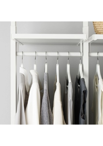 Elvarlı Portmanto Beyaz 52 x 36 x 222 - 350 cm fırsatları