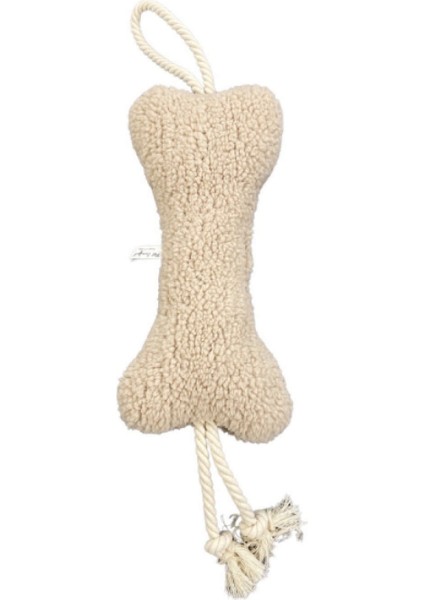 Techmrt Pet Comfort Ipli Peluş Kemik Kahverengi 30CM