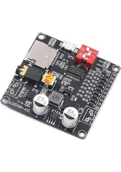 DY-HV20T Mp3/wav Sd-Aux Ses Çalma ve Amfi Modülü (Dc 6-35V, 20W)