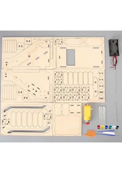 Yürüyen Merdiven Modeli Yapma Deney Seti Boya Seti Ile Demonte T-M417 fiyatları