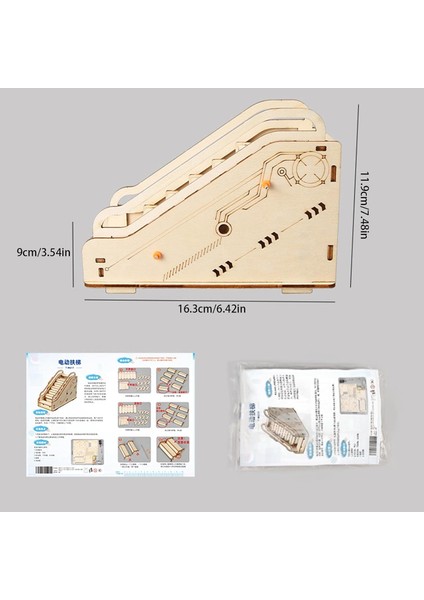 Yürüyen Merdiven Modeli Yapma Deney Seti Boya Seti Ile Demonte T-M417 modelleri