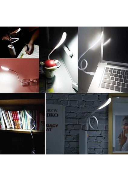 PM-24560 14 Ledli Beyaz Esnek USB LED Lamba 3 Kademeli fiyatları