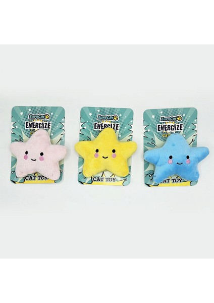 Techmrt Eurocat Kedi Oyuncağı Peluş Yıldız