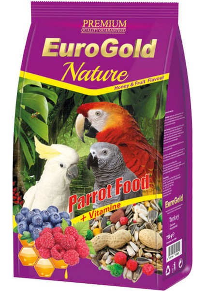 Techmrt Eurogold Papağan Yemi 750 Gr. x 2 Adet