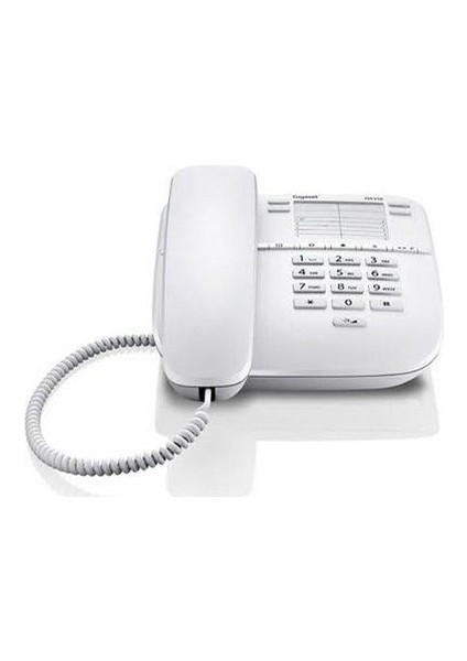 Gıgaset DA310 Kablolu Tel, Beyaz
