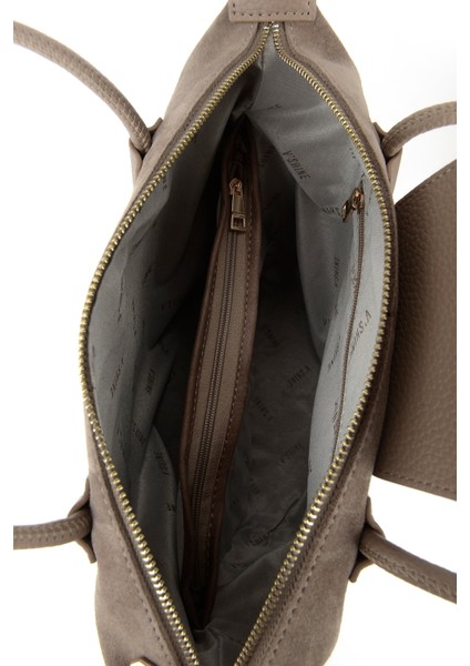 , Kadın Hakiki Deri Omuz ve El Çantası 153979Z5017 Kum fırsatları