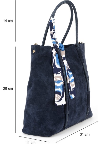 , Kadın Hakiki Deri Omuz ve El Çantası 153979Z5013 Lacivert fiyatları