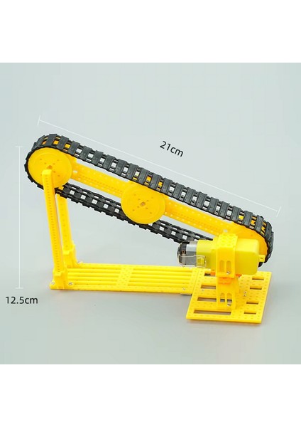 Taşıyıcı Bant Konveyör Modeli Yapma Deney Seti Kumandalı Demonte T-S20 modelleri