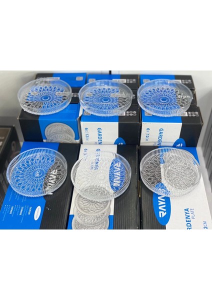 Gardenya 6 Lı Cam Çerezlik ROYALEKS-RYG406