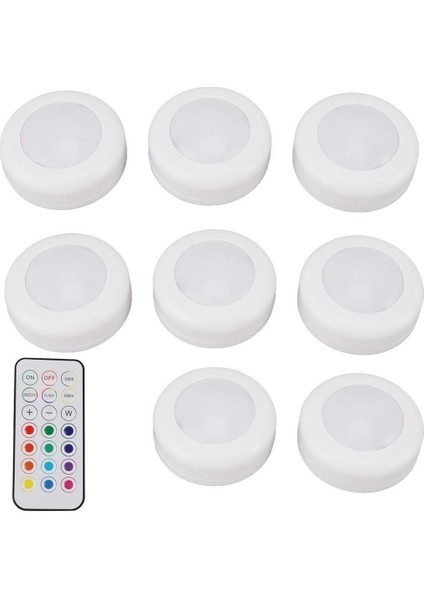 PM-27186 LED Mobilya Merdiven Pilli Aydınlatma 3m Yapışkanlı Kumandalı Rgb + 4000K (8'li Paket) fiyatları