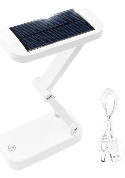 PM-24440 Katlanabilir Dokunmatik Tuşlu Solar / Şarjlı Ledli Masa Lambası modelleri