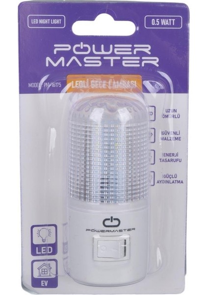 QL-102 Ledli Anahtarlı Gece Lambası (0.5 Watt Saatte) modelleri