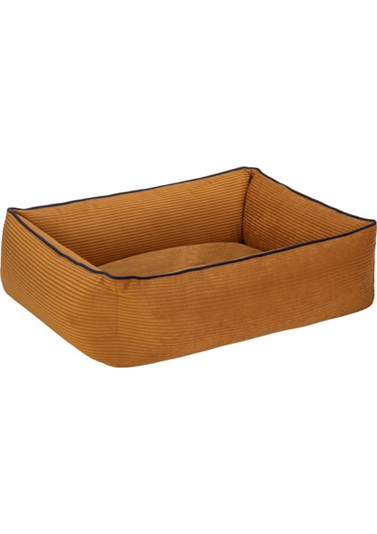 Techmrt Pet Comfort Golf Kedi ve Köpek Yatağı Hardal W Parliament Mavi Biye Xs 55X45CM fiyatları