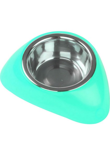 Techmrt Pawise Plastik Ayaklı Mama Kabı 1750 ml Mavi