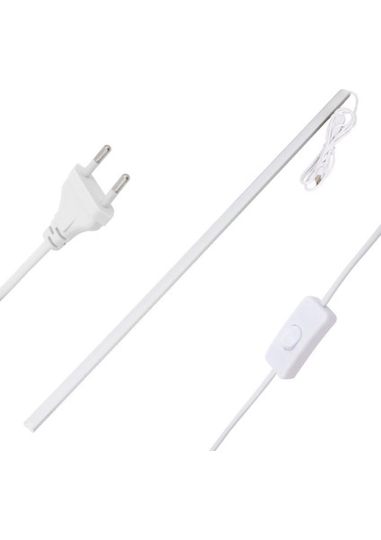 PM-28748 DC5V-14W 68 LED 70CM 6500K Alüminyum Kasa Seyyar USB Çubuk LED