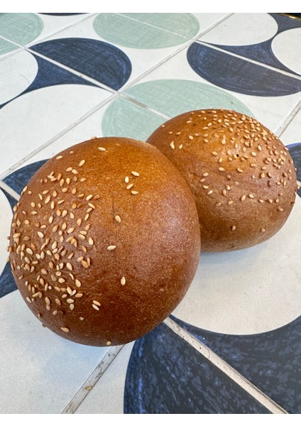 Glütensiz Burger Ekmeği (Laktozsuz - Vegan) (4 Adet x 85GR) Rolla Gluten Free