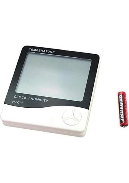 Buffer® Bebek Odası Masaüstü Dijital Termometre Nem Ölçer Higrometre Saat modelleri