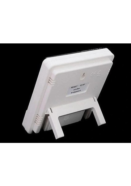 Buffer® Bebek Odası Masaüstü Dijital Termometre Nem Ölçer Higrometre Saat fırsatları