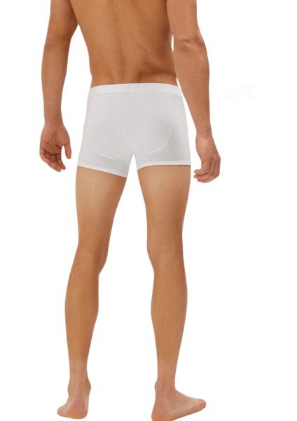 Erkek Spor Boxer - Fitness Boxer - Rikralı Erkek Boxer- Toparlayıcı Erkek Boxer Beyaz Boxer fiyatları