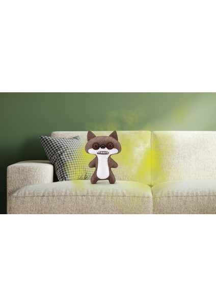 Gaz Çıkaran Fuggler Fart Face Sesli Hareket Sensörlü Komik Çirkin Peluş Oyuncak Suspicious Fox 22CM fırsatları