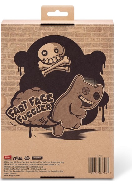 Gaz Çıkaran Fuggler Fart Face Sesli Hareket Sensörlü Komik Çirkin Peluş Oyuncak Suspicious Fox 22CM indirimleri