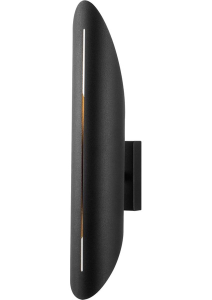 Cut Rustik Metal Borulu Tekli Duvar Aplik Pütürlü Siyah,endüstriyel Dekoratif Duvar Lambası CUT11830 fırsatları