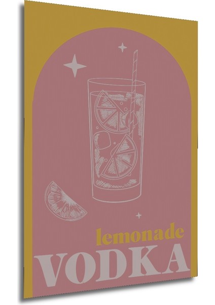 Limonata Vodka Retro Ahşap Mdf Dekoratif Ev/işyeri Duvar Tablo Dikdörtgen Ev/işyeri Duvar Tablo modelleri